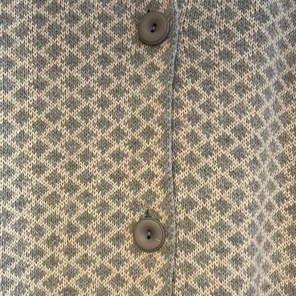 Gio & Gio Italian Wool blend long cardigan coat - Picture 3 of 5